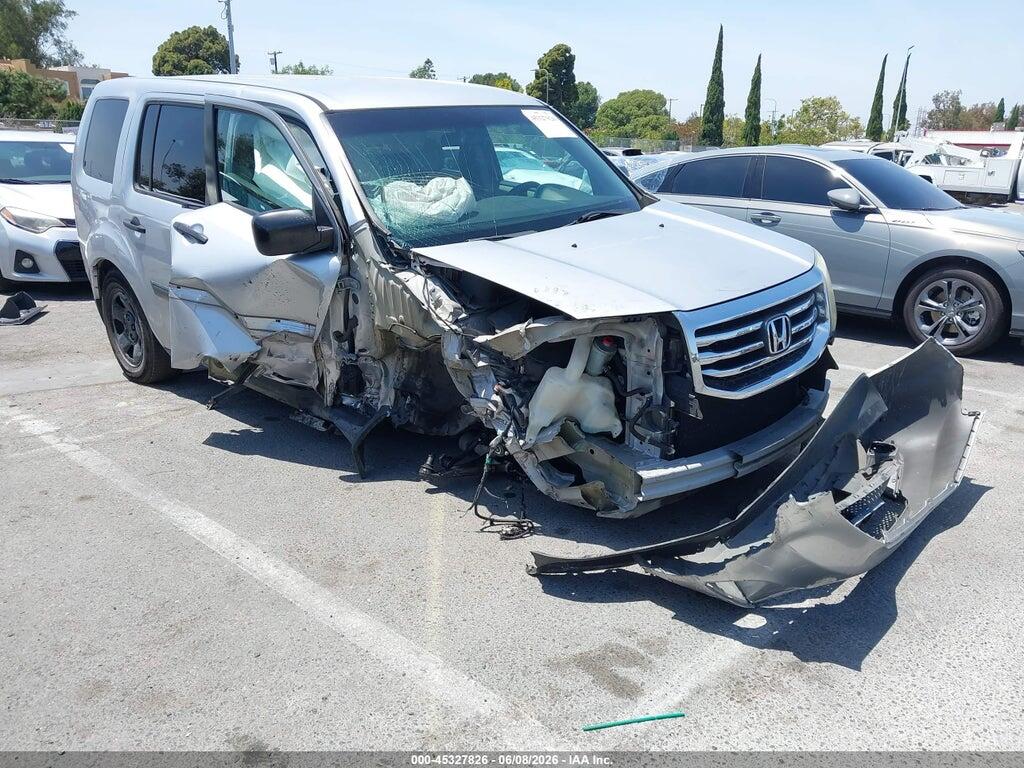 5FNYF3H21CB035189 2012 HONDA PILOT photo no. 1