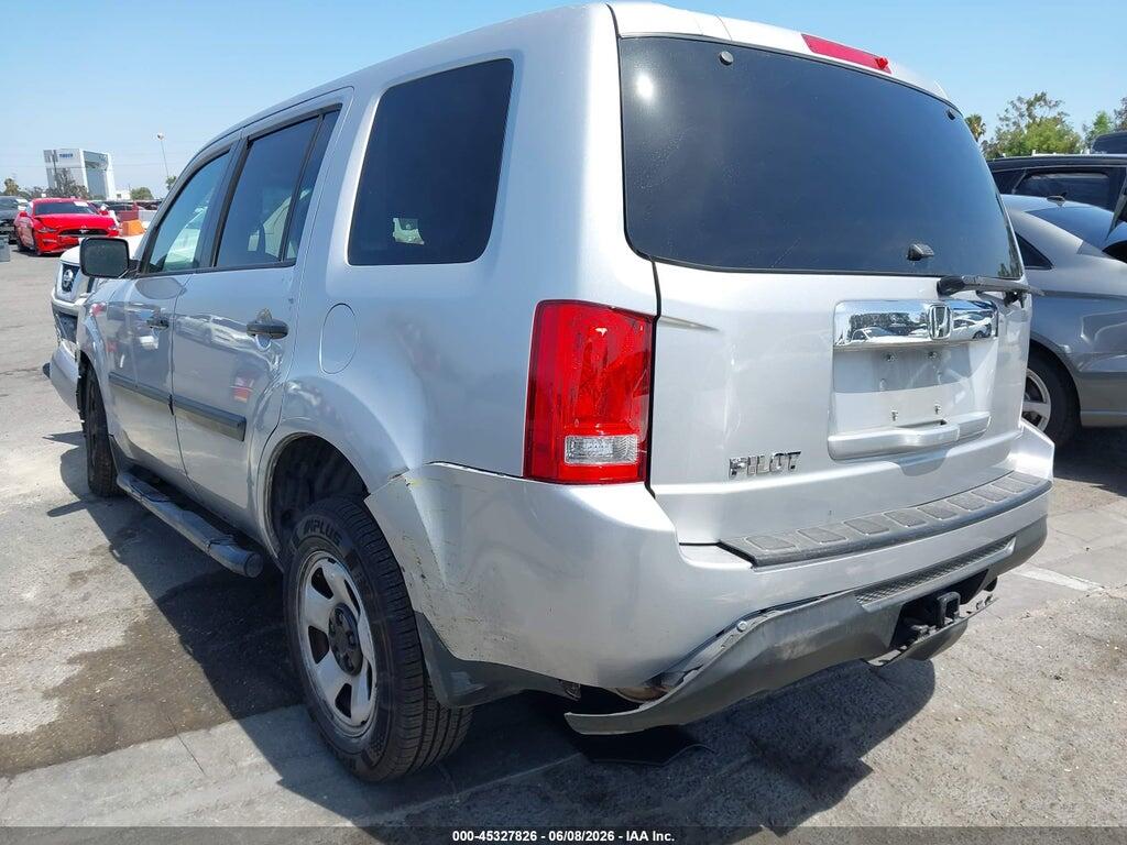 5FNYF3H21CB035189 2012 HONDA PILOT photo no. 3