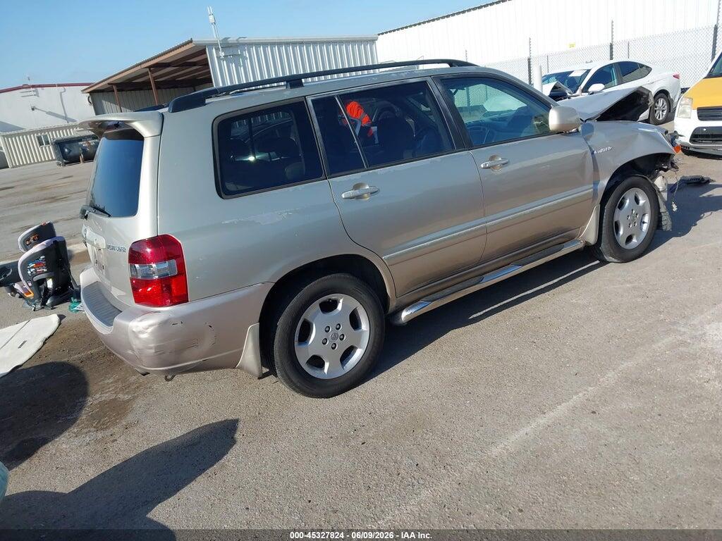 JTEEP21A140042232 2004 TOYOTA HIGHLANDER photo no. 4
