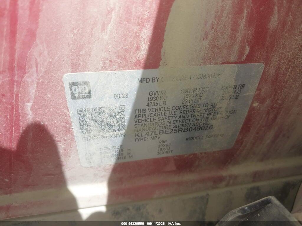 KL47LBE25RB049010 2024 BUICK ENVISTA photo no. 9