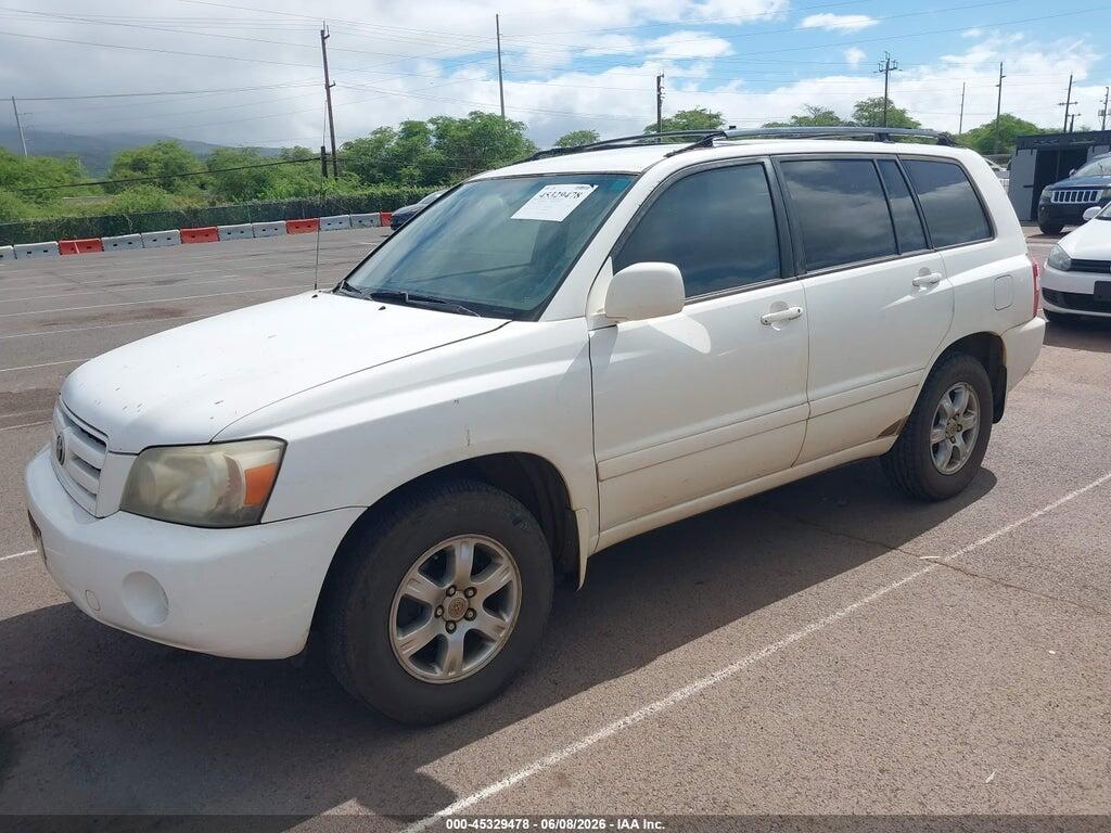 JTEGP21A670126639 2007 TOYOTA HIGHLANDER photo no. 2