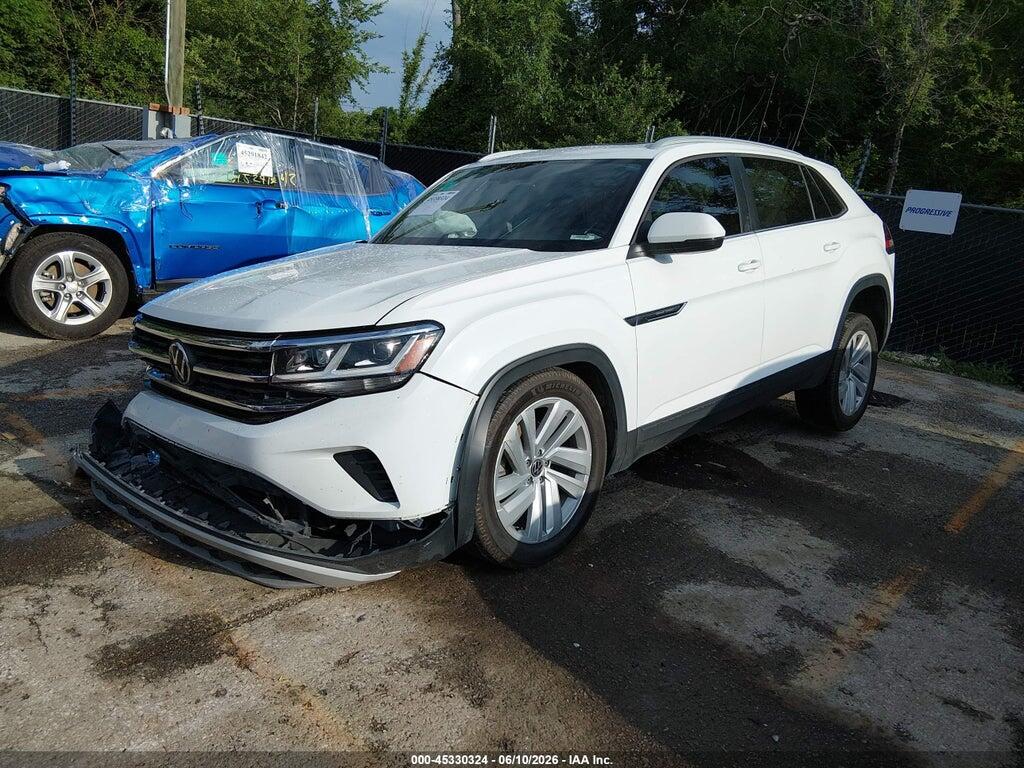 1V26C2CA1LC227457 2020 VOLKSWAGEN ATLAS CROSS SPORT photo no. 2
