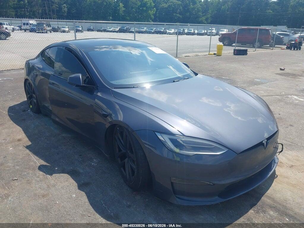 5YJSA1E6XMF435737 2021 TESLA MODEL S photo no. 1