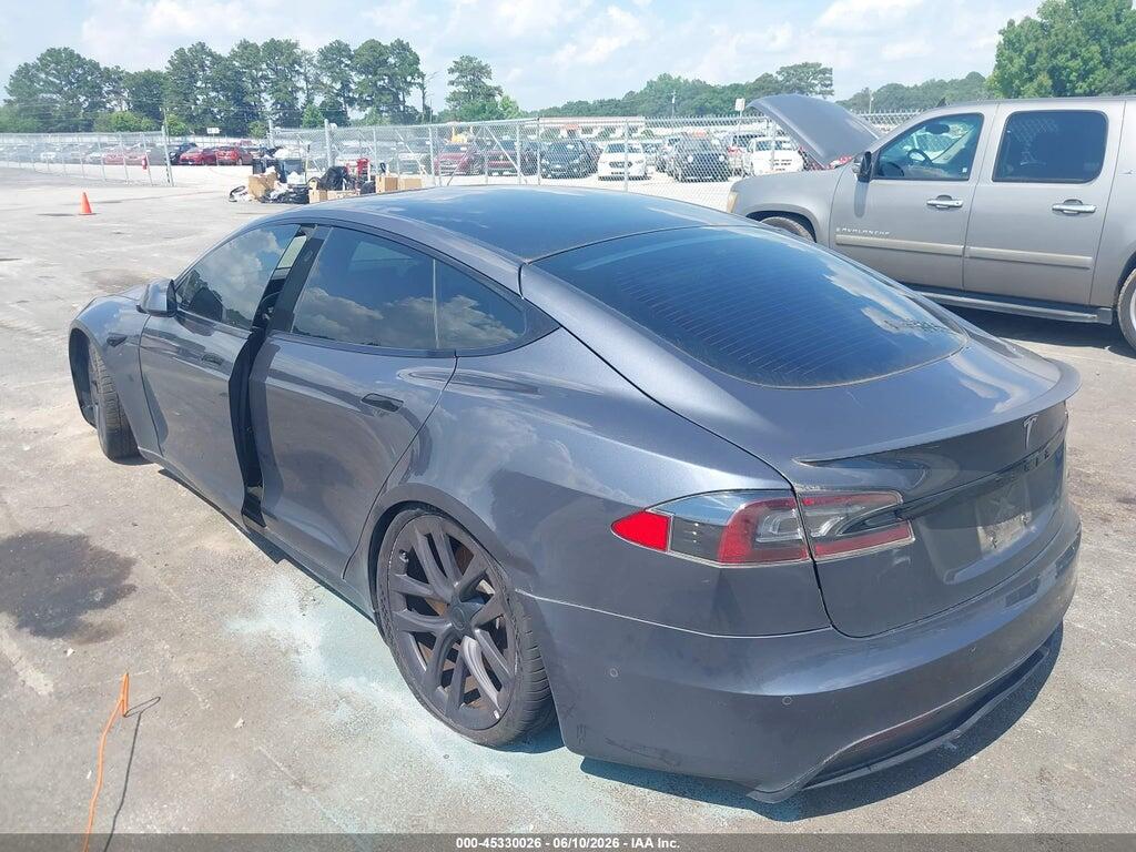 5YJSA1E6XMF435737 2021 TESLA MODEL S photo no. 3