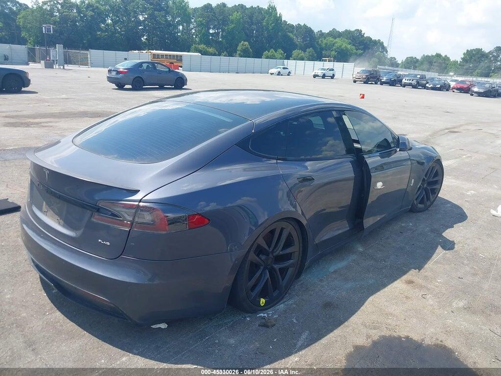 5YJSA1E6XMF435737 2021 TESLA MODEL S photo no. 4