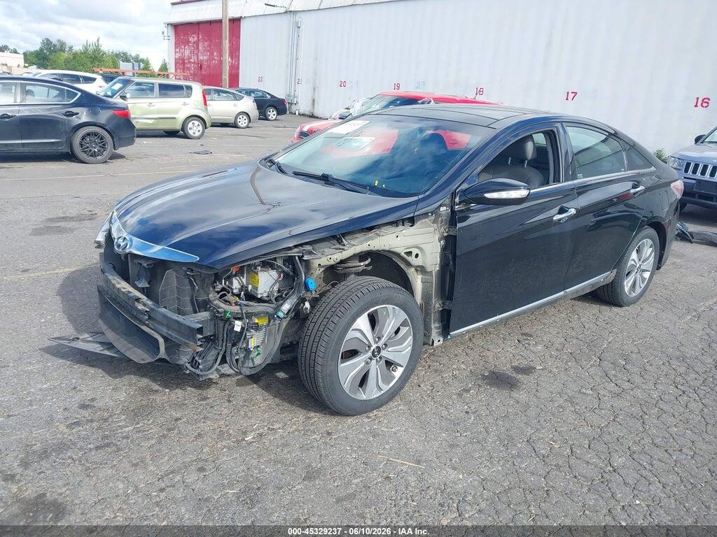 KMHEC4A43FA127510 2015 HYUNDAI SONATA HYBRID photo no. 2