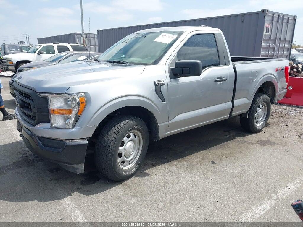 1FTMF1EP1MKE24356 2021 FORD F-150 photo no. 2