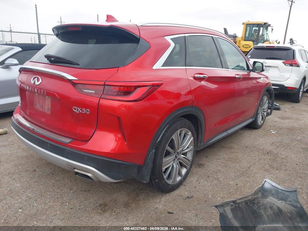 3PCAJ5M34LF102328 2020 INFINITI QX50 photo no. 4
