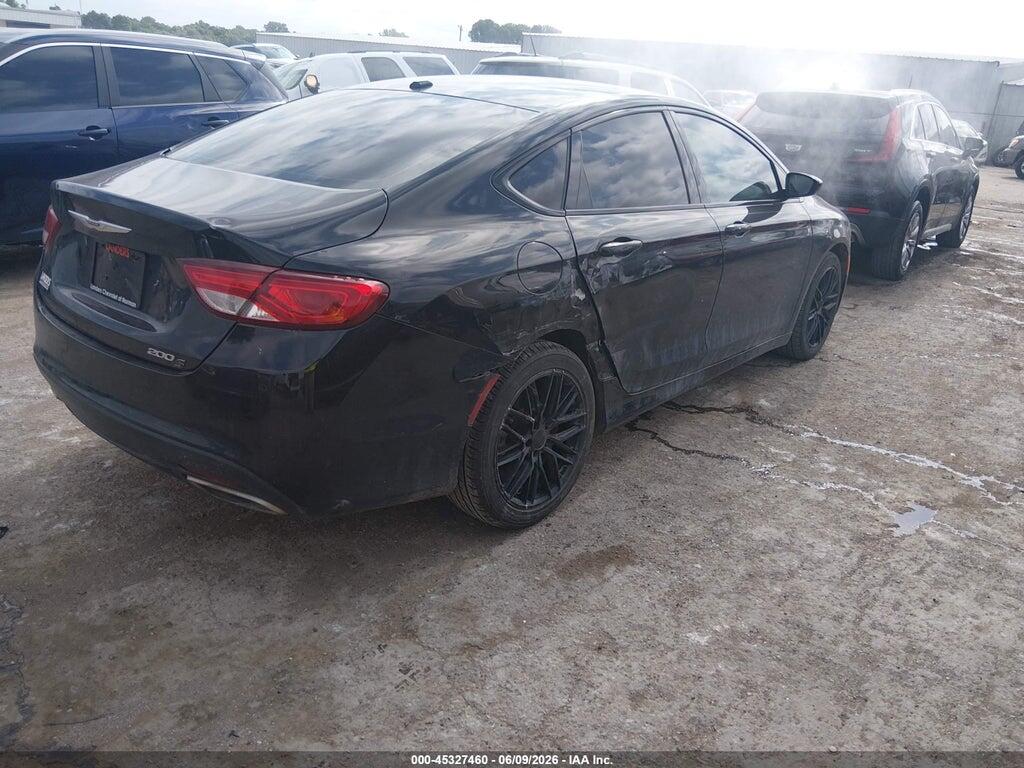 1C3CCCBB1FN730780 2015 CHRYSLER 200 photo no. 4