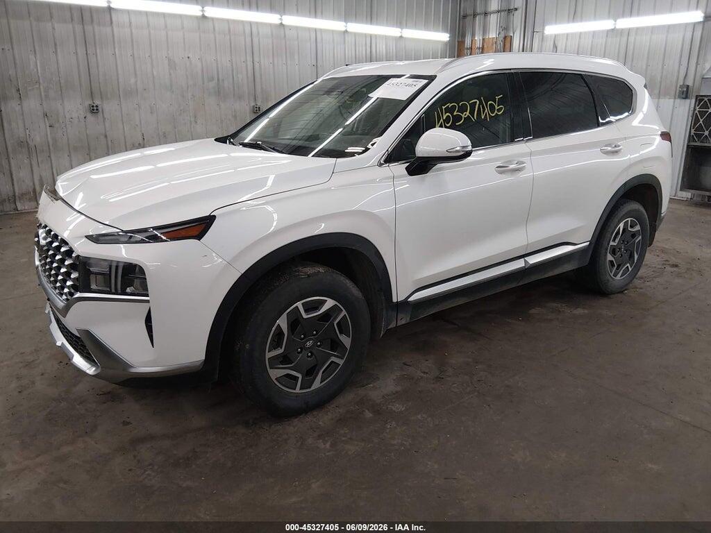 KM8S2DA13MU010484 2021 HYUNDAI SANTA FE HYBRID photo no. 2