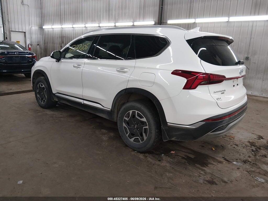 KM8S2DA13MU010484 2021 HYUNDAI SANTA FE HYBRID photo no. 3