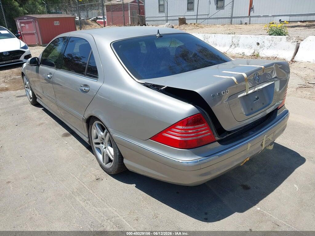 WDBNG75J56A476399 2006 MERCEDES-BENZ S 500 photo no. 3