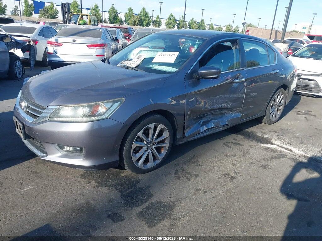 1HGCR2F52EA133329 2014 HONDA ACCORD photo no. 2