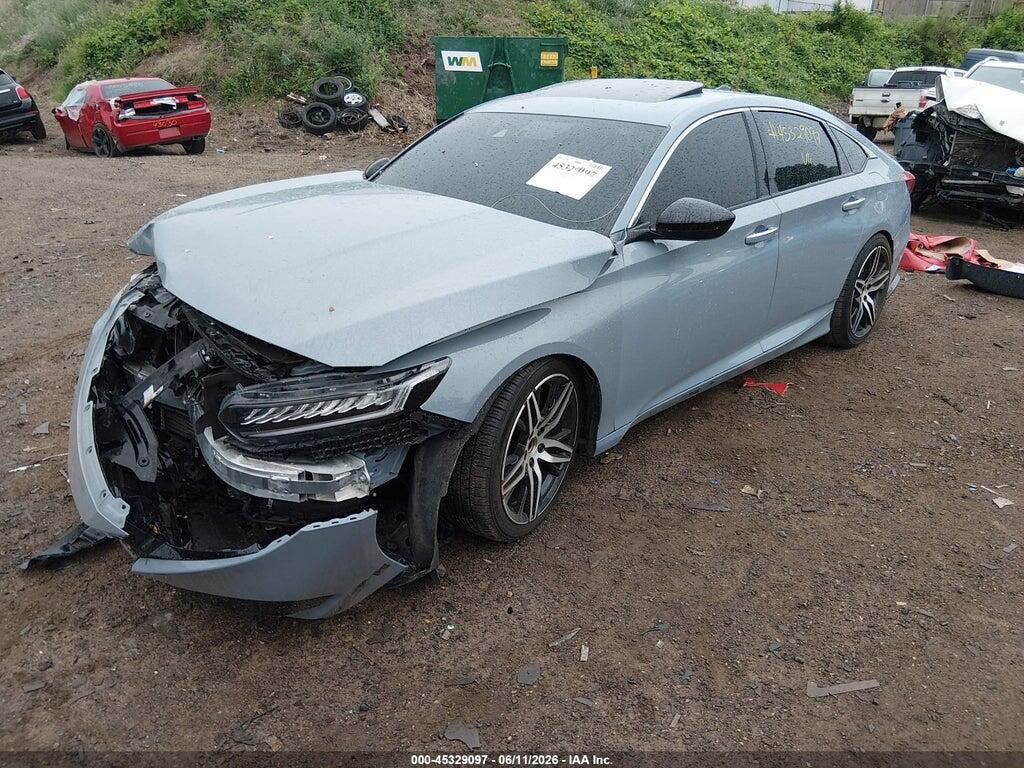 1HGCV2F39NA017748 2022 HONDA ACCORD photo no. 2