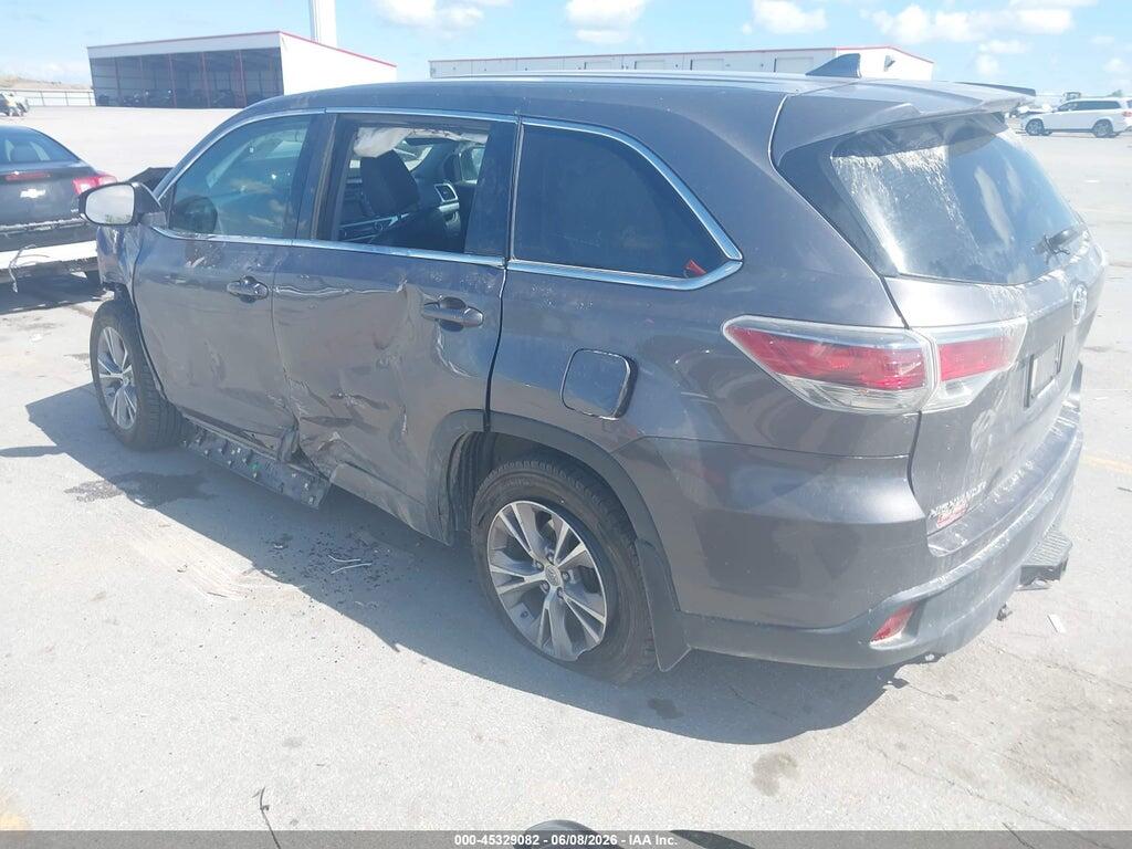 5TDBKRFH3FS199250 2015 TOYOTA HIGHLANDER photo no. 3