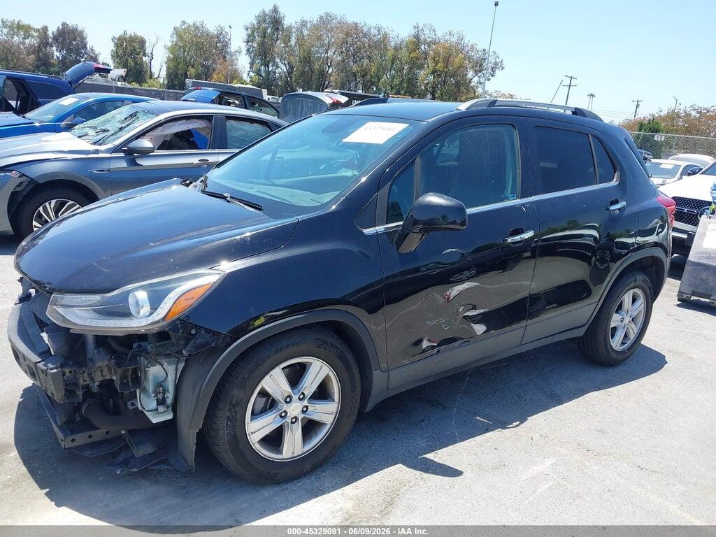 3GNCJLSB8KL356798 2019 CHEVROLET TRAX photo no. 2