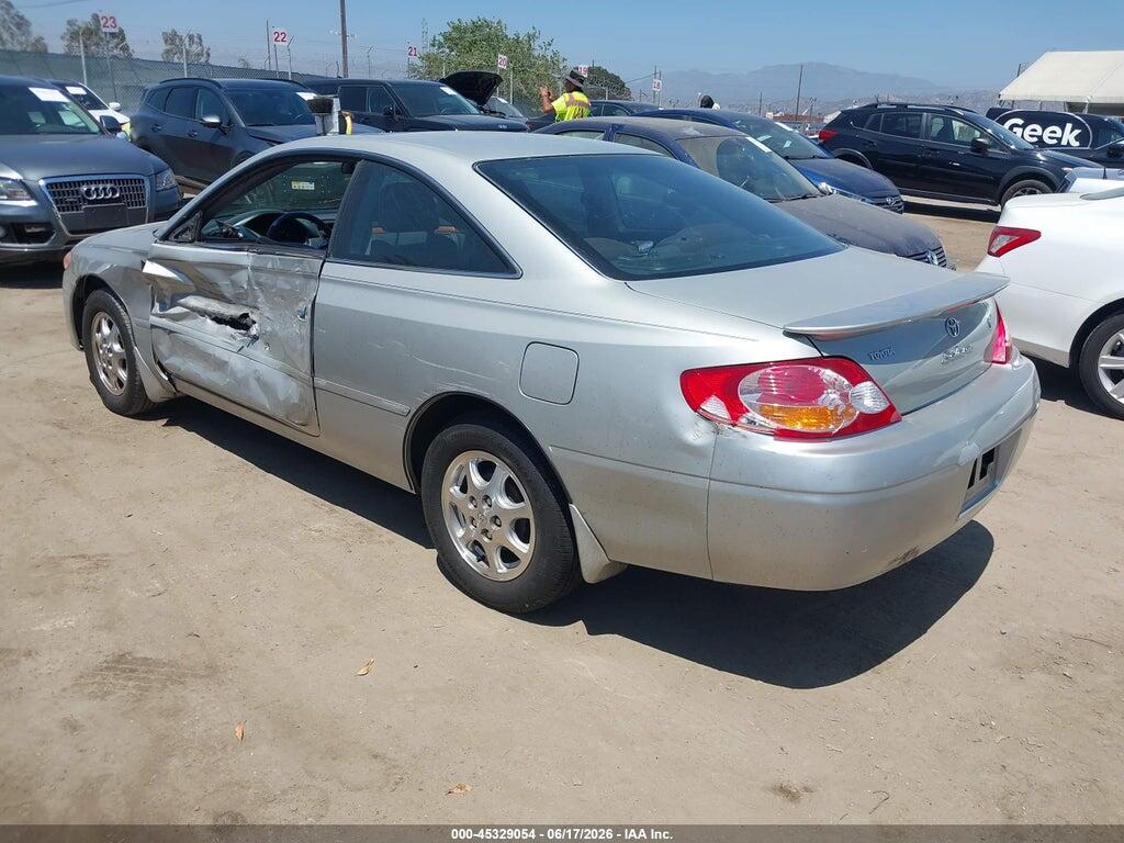 2T1CE22P92C008322 2002 TOYOTA CAMRY SOLARA photo no. 3