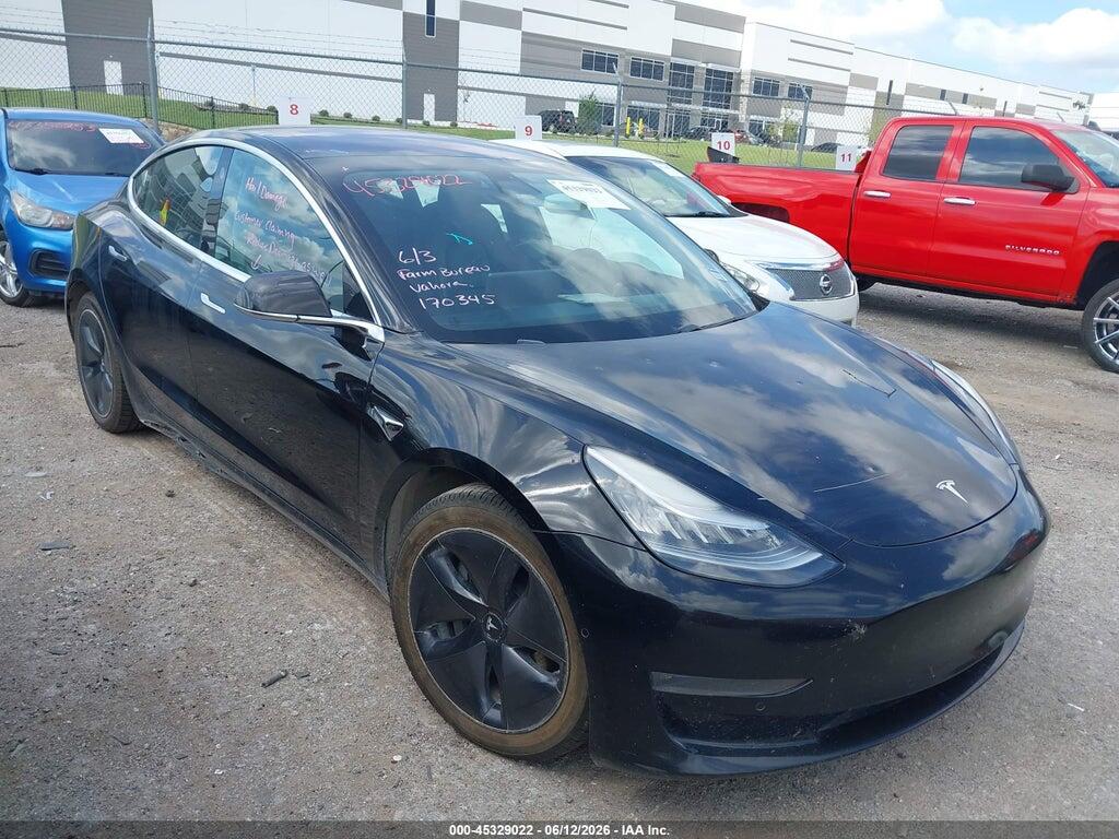 5YJ3E1EB2JF170345 2018 TESLA MODEL 3 photo no. 1
