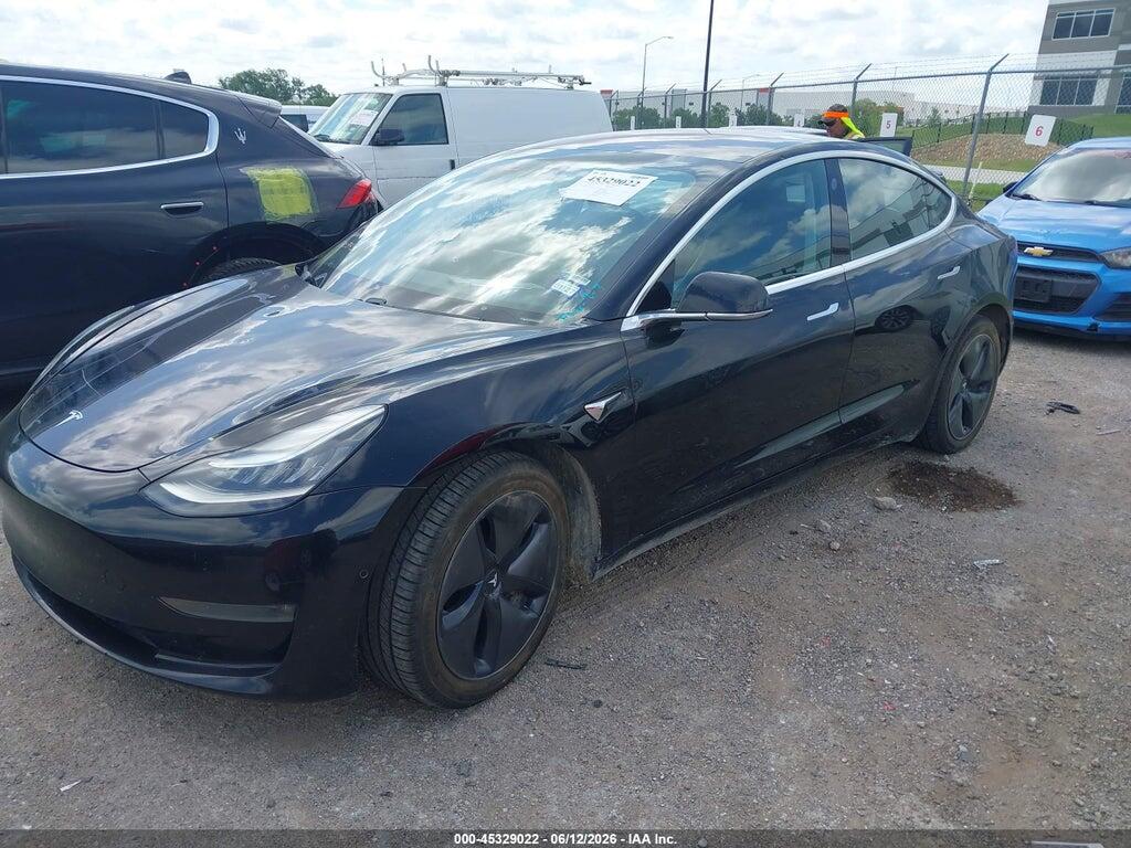 5YJ3E1EB2JF170345 2018 TESLA MODEL 3 photo no. 2