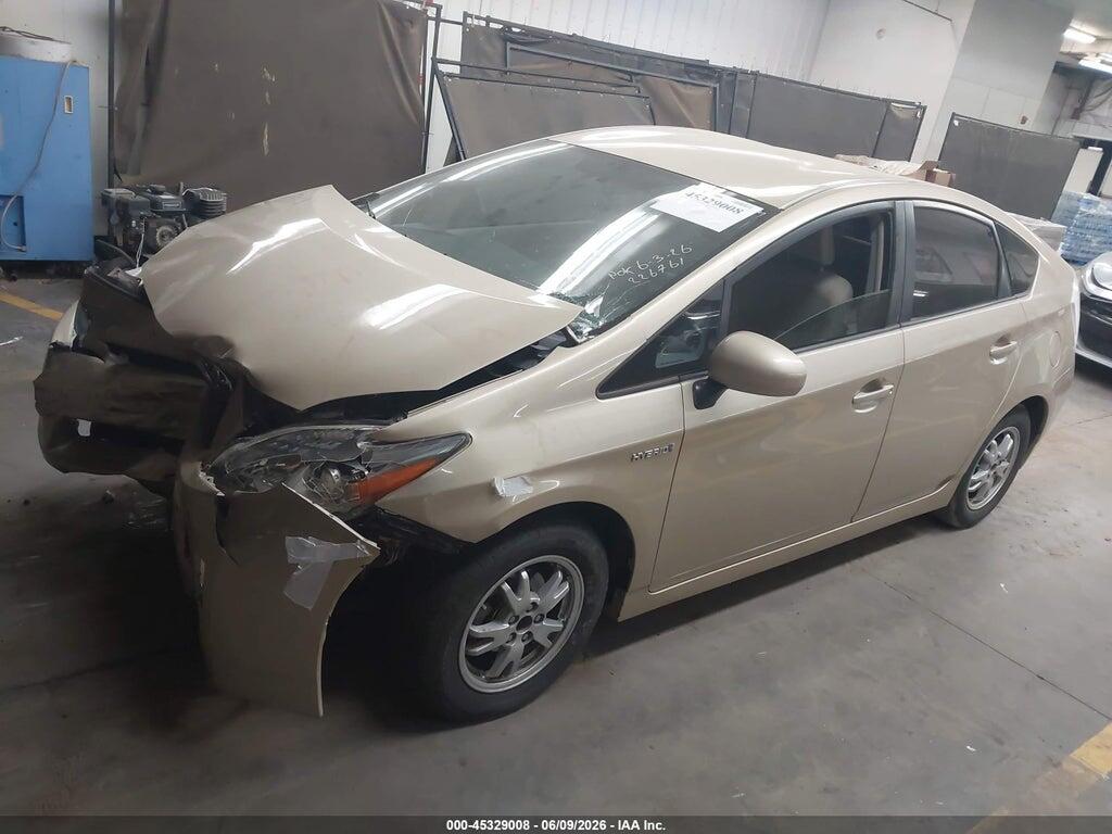 JTDKN3DU8A1226761 2010 TOYOTA PRIUS photo no. 2