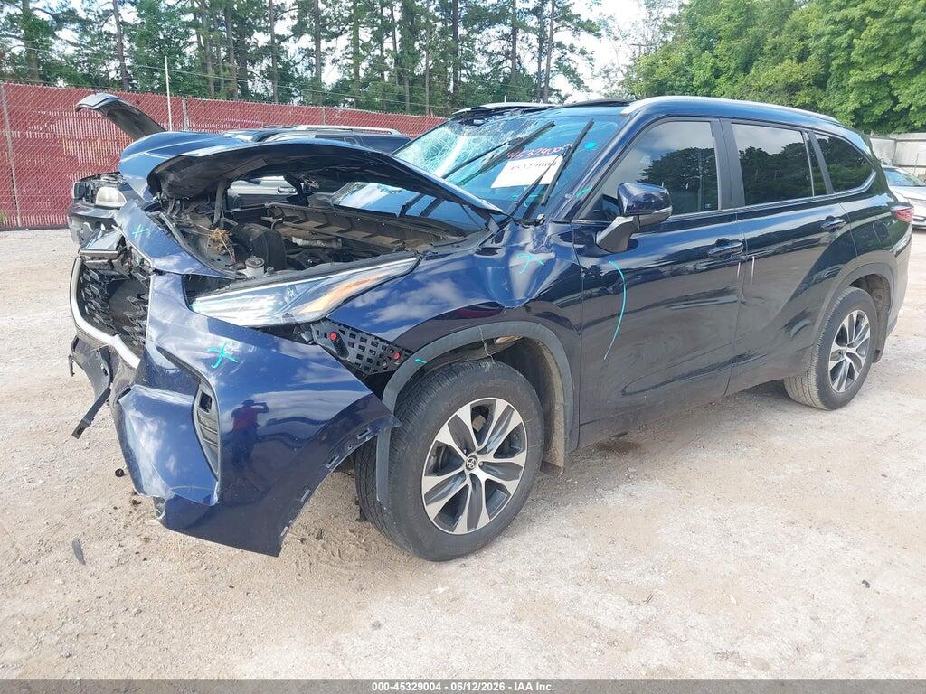 5TDKDRAH0PS007382 2023 TOYOTA HIGHLANDER photo no. 2