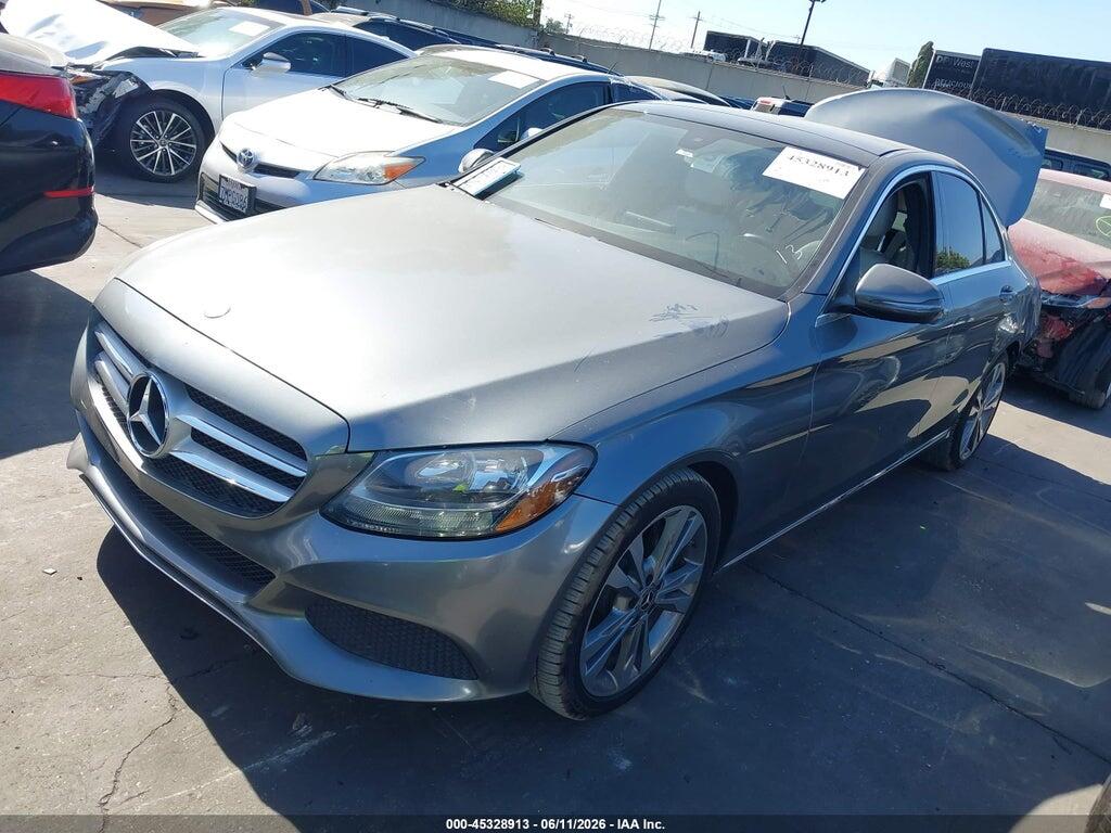 55SWF4JB3HU233141 2017 MERCEDES-BENZ C 300 photo no. 2
