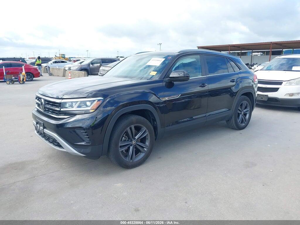 1V2JC2CA2MC222053 2021 VOLKSWAGEN ATLAS CROSS SPORT photo no. 2