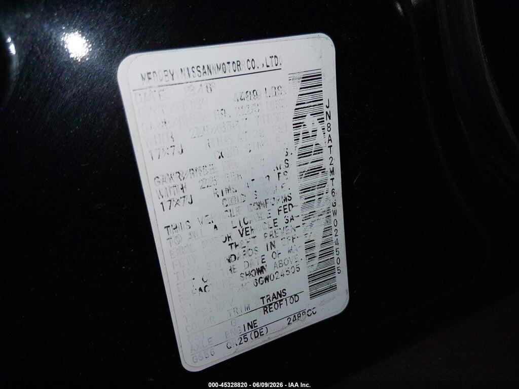 JN8AT2MT6GW024505 2016 NISSAN ROGUE photo no. 9