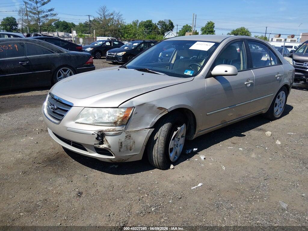 5NPET4AC1AH633544 2010 HYUNDAI SONATA photo no. 2