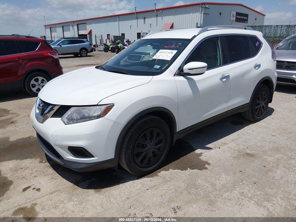 KNMAT2MTXGP649057 2016 NISSAN ROGUE photo no. 2