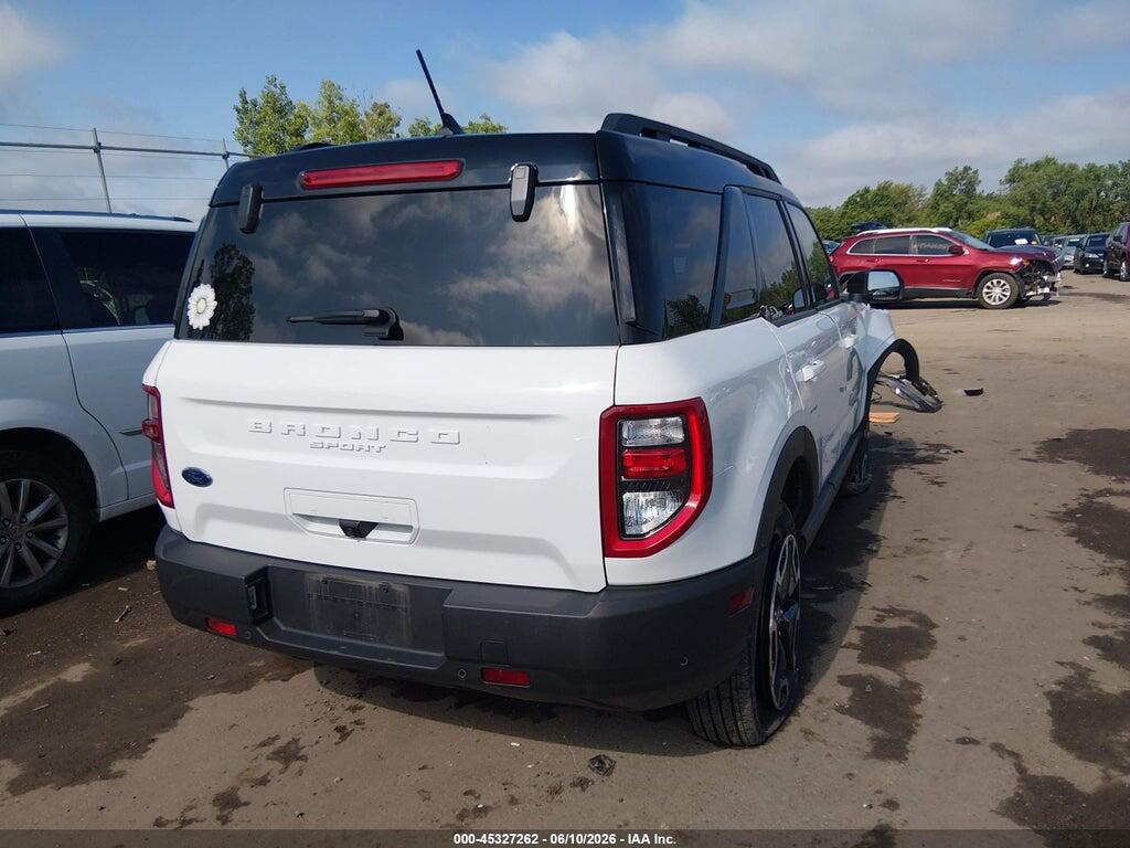3FMCR9C68NRD46534 2022 FORD BRONCO SPORT photo no. 4