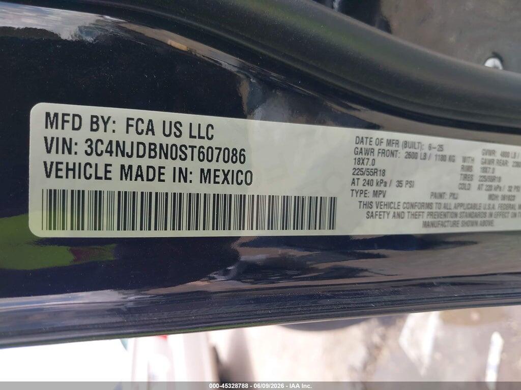 3C4NJDBN0ST607086 2025 JEEP COMPASS photo no. 9