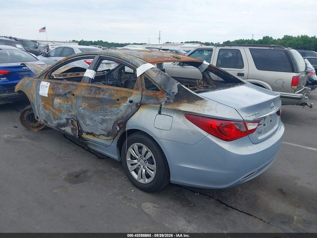 5NPEB4AC5CH467549 2012 HYUNDAI SONATA photo no. 3