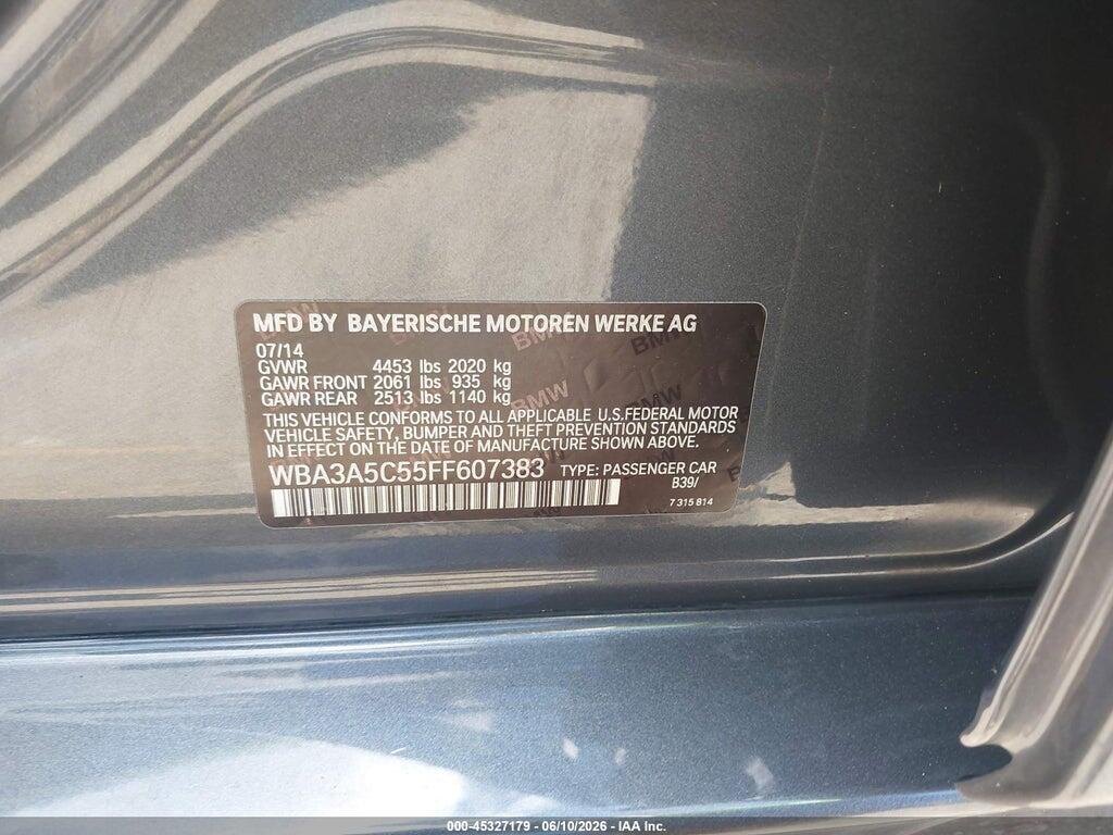WBA3A5C55FF607383 2015 BMW 328I photo no. 9