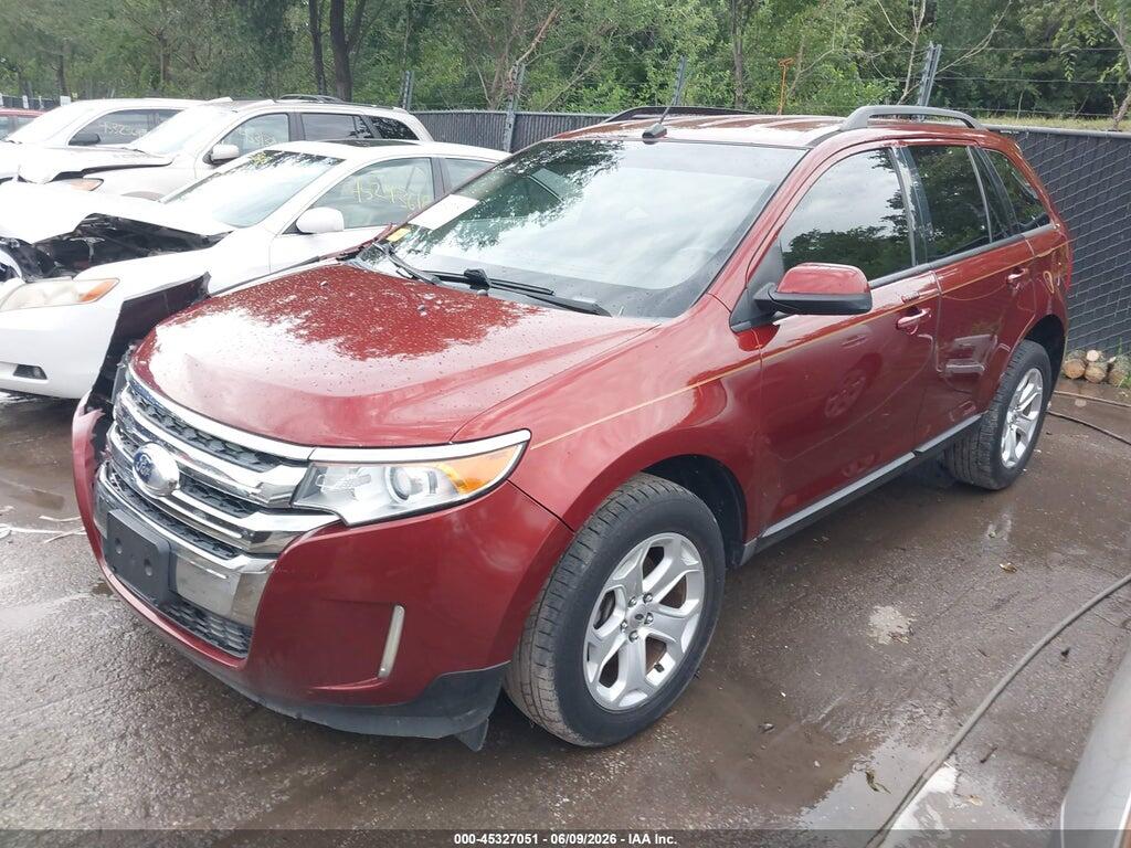 2FMDK3JC0EBA88877 2014 FORD EDGE photo no. 2