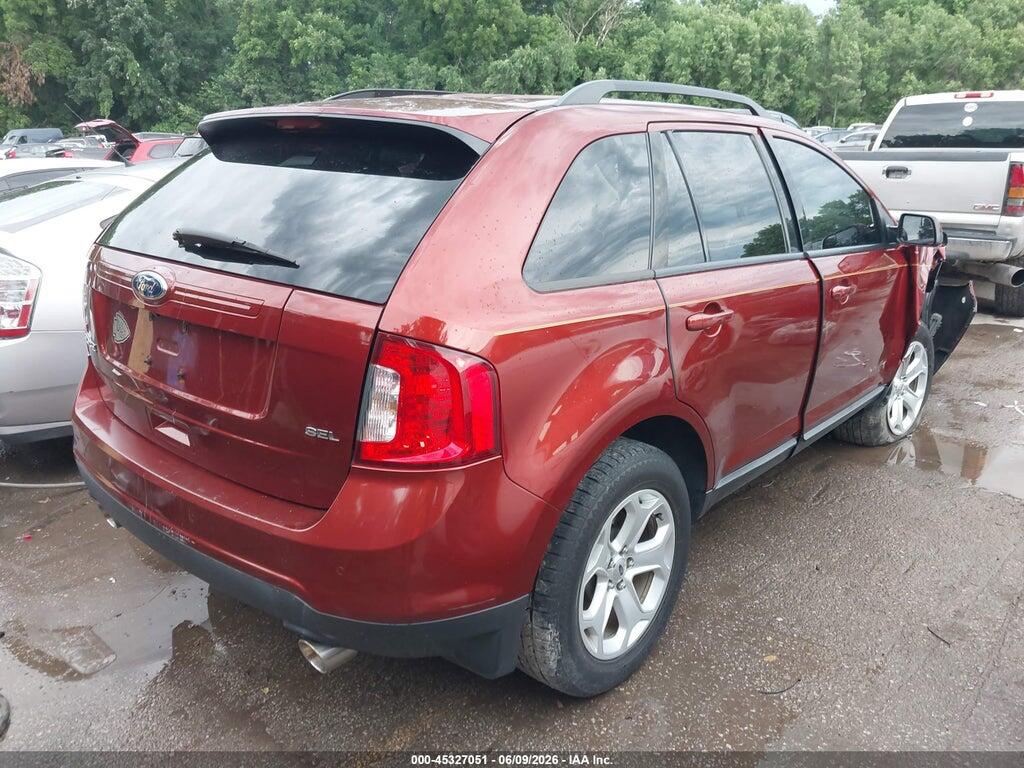2FMDK3JC0EBA88877 2014 FORD EDGE photo no. 4