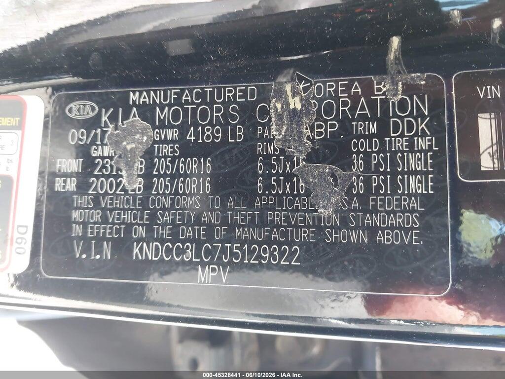 KNDCC3LC7J5129322 2018 KIA NIRO photo no. 9