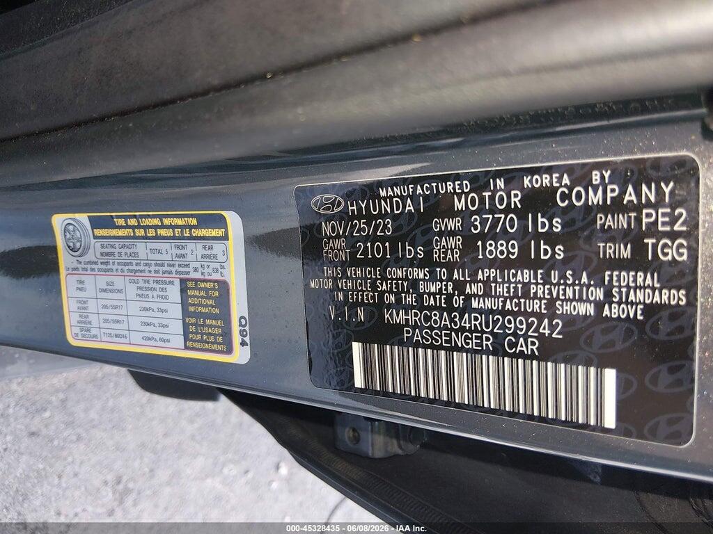 KMHRC8A34RU299242 2024 HYUNDAI VENUE photo no. 9