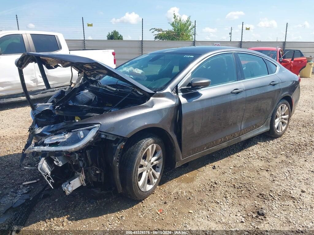 1C3CCCAB6GN117301 2016 CHRYSLER 200 photo no. 2