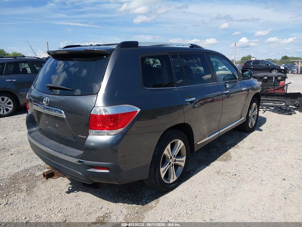 5TDDK3EH8CS120786 2012 TOYOTA HIGHLANDER photo no. 4