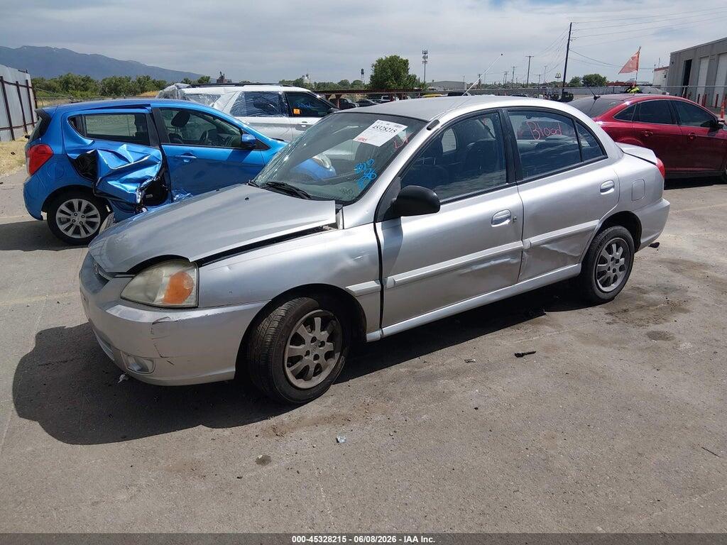 KNADC125656380891 2005 KIA RIO photo no. 2