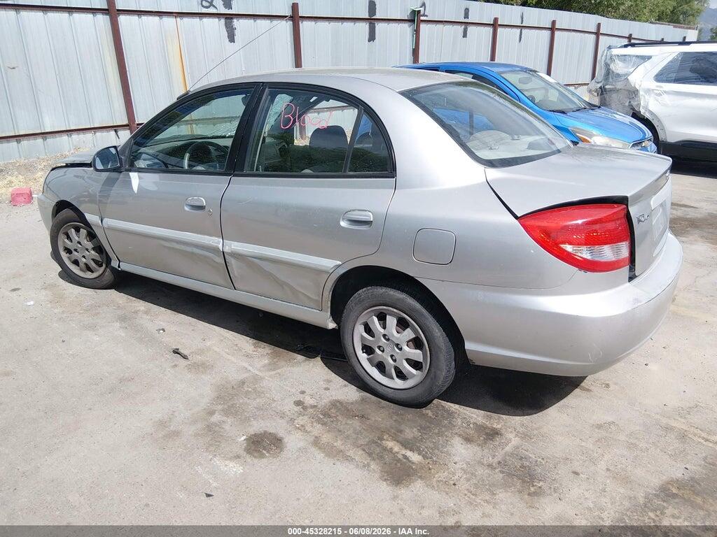 KNADC125656380891 2005 KIA RIO photo no. 3