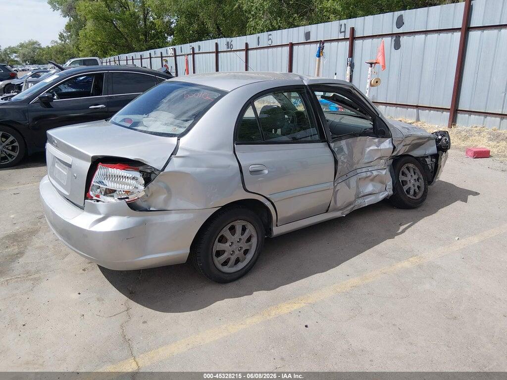 KNADC125656380891 2005 KIA RIO photo no. 4