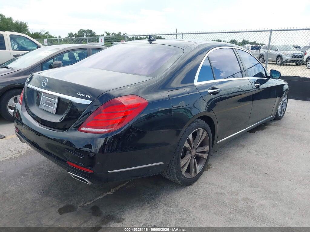 WDDUG8FB4EA029867 2014 MERCEDES-BENZ S 550 photo no. 4