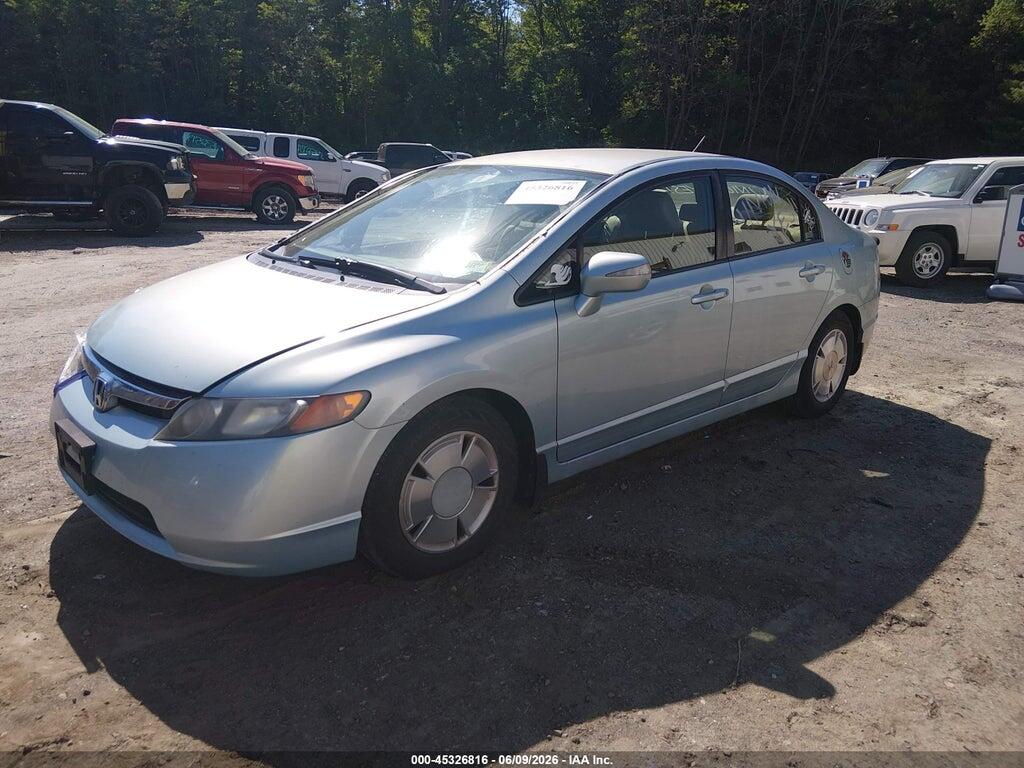 JHMFA36257S023191 2007 HONDA CIVIC HYBRID photo no. 2