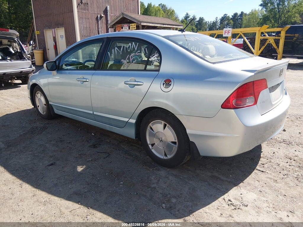 JHMFA36257S023191 2007 HONDA CIVIC HYBRID photo no. 3