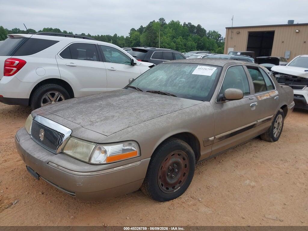 2MEFM74W45X620542 2005 MERCURY GRAND MARQUIS photo no. 2