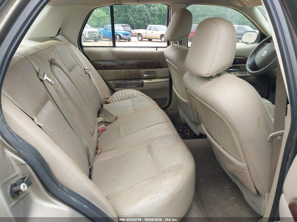 2MEFM74W45X620542 2005 MERCURY GRAND MARQUIS photo no. 8