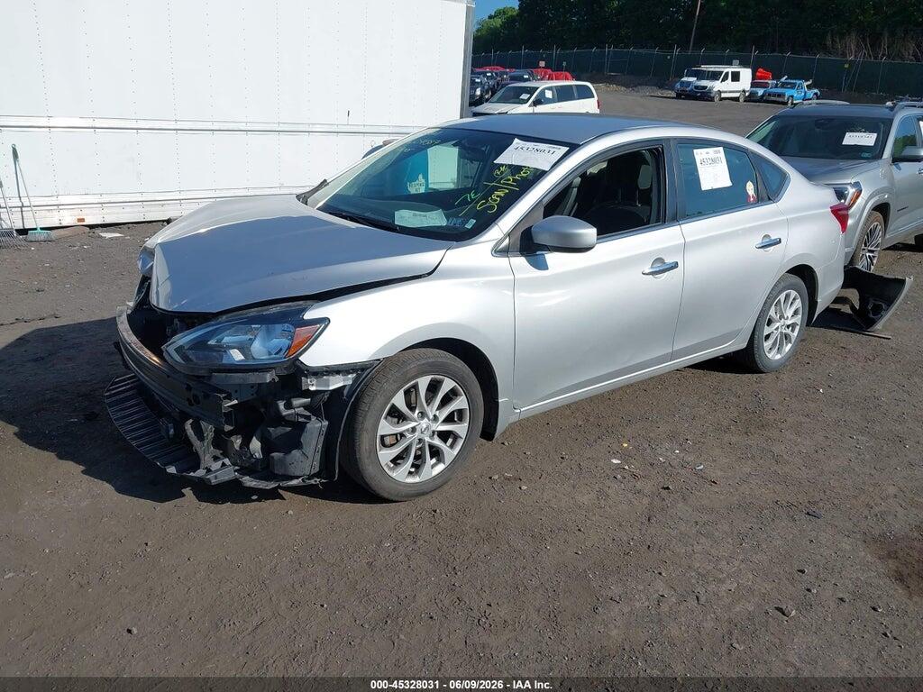 3N1AB7APXKY437860 2019 NISSAN SENTRA photo no. 2