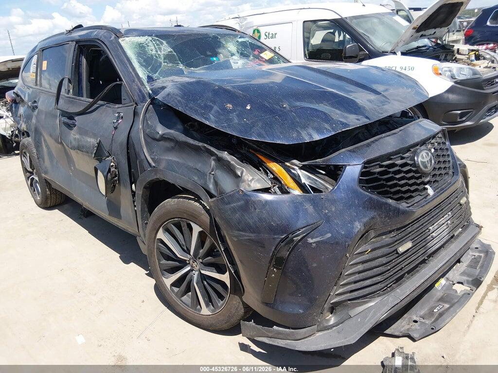 5TDLZRAH8MS080503 2021 TOYOTA HIGHLANDER photo no. 1